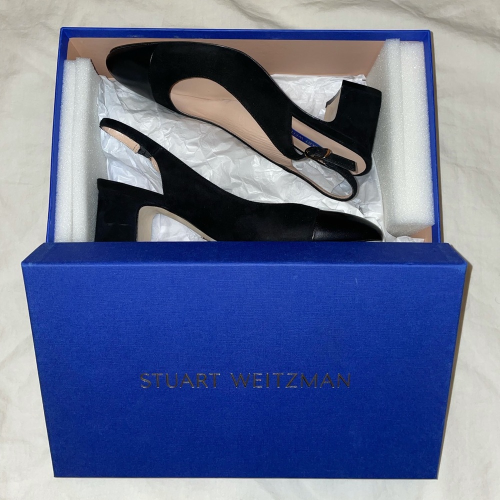 Stuart Weitzman Loraina slingback shoe